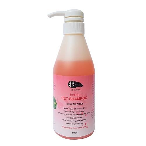 Roots All Natural Gen Herbal Silk Protein Shampoo For Dogs, Cats & Other Small Animals