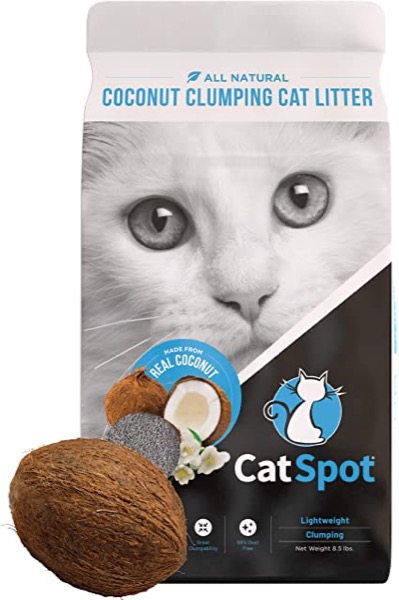 CatSpot Litter: Coconut Cat Litter, Biodegradable, All-Natural, Lightweight & Dust-Free