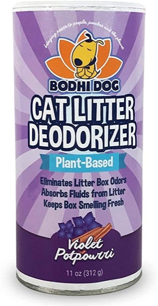Bodhi Dog Natural Cat Litter Deodorizer Powder | Proprietary Odor Deodorizing and Eliminator