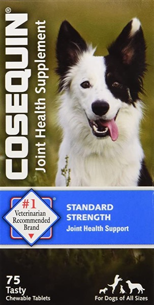 Nutramax Laboratories Cosequin Hip & Joint Support for Dogs - 75 Tabs, Model Number: CQHJ75