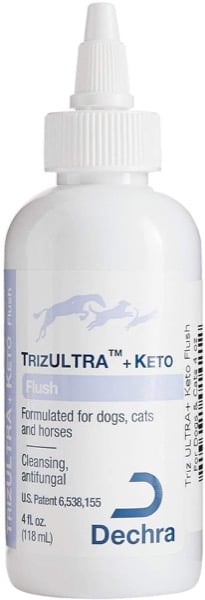 DechraTopical TrizULTRA + Keto Flush for Dogs, Cats & Horses (4oz)