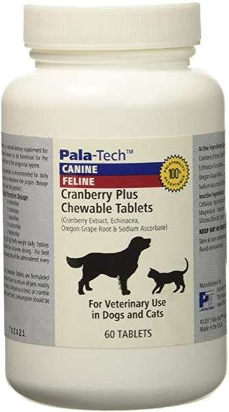 PalaTech Cranberry Plus Chewable Tablets (60 tabs) by Pala Tech
