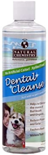 Natural Chemistry Dental Cleanse Oral Hygiene Treatment for Dogs 16-Ounce