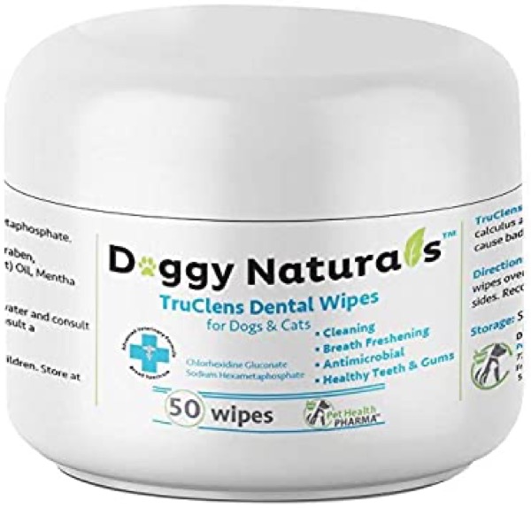 Dental Wipes, Spray and Water Additive for Dogs and Cats That Helps Remove Plaque Tartar Buildup Calculus, Bad Breath,Tooth Decay & Gingivitis