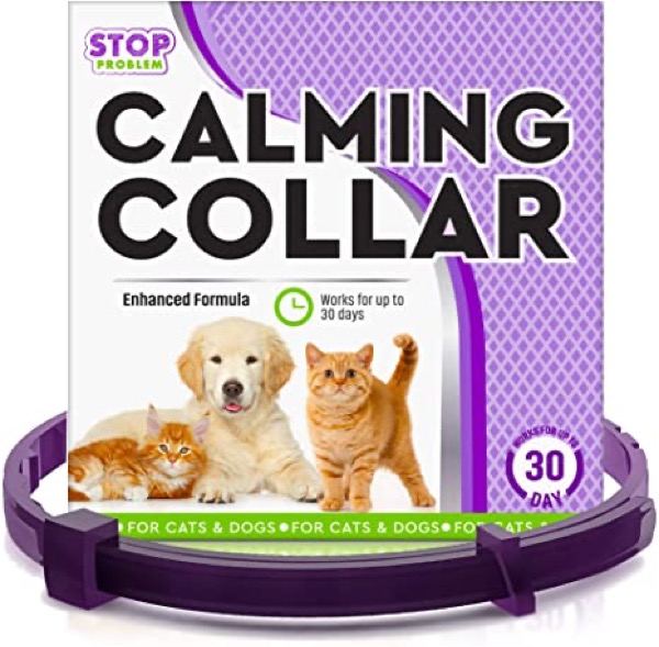 Beloved Pets Pheromone Calming Collar for Cats and Small Dogs with Long-Lasting Effect - Enhanced Calm Formula of Anxiety Relief & Behavior Control - Best Natural Stress Prevention for Your Pets