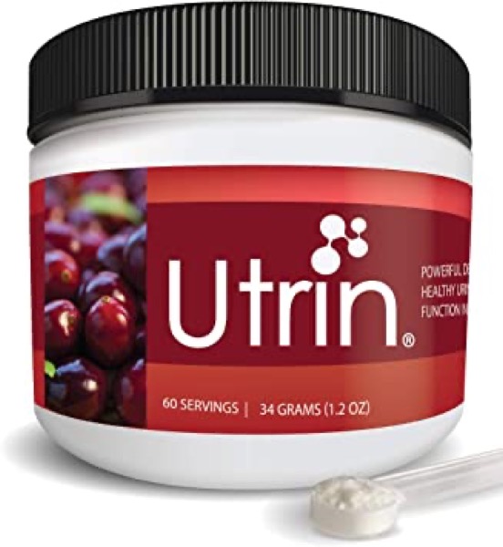 NUSENTIA UTRIN - Urinary Support for Cats & Dogs - Dual-Action Cranberry & D-Mannose - Builds Natural Bladder Strength and Stops Recurring UTI, 60 Servings