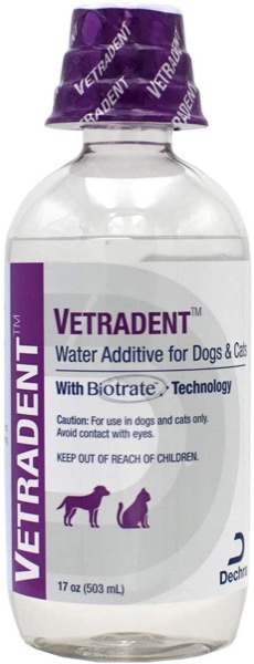 Dechra Vetradent Water Additive for Dogs Cats (17 oz)