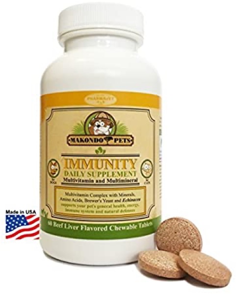 Dog Immune System BoostersImmunity Boost Supplements for Dogs/Cats Health Support Chewable Treats System for Your Pets|Coat & Health MaintenanceAll Natural Immunity Boosters