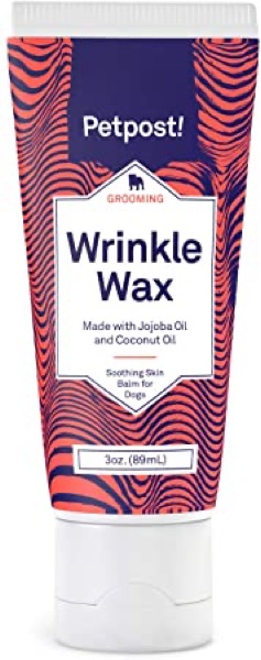 Petpost | Bulldog Wrinkle Balm for Dogs - Naturally Soothing Balm Protects Pug Wrinkles and Folds - Avocado, Jojoba, and Coconut Oil Formula