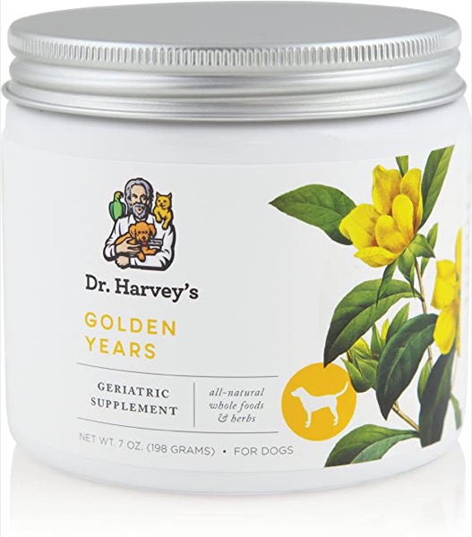 Dr. Harvey's Golden Years Herbal Supplement for Senior Dogs (7 ounces)