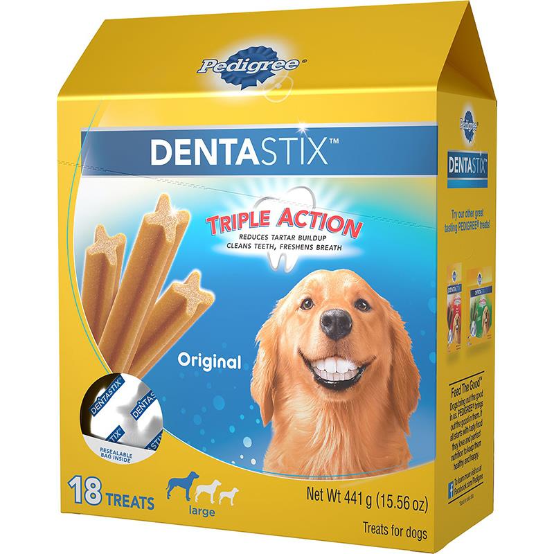 Pedigree Dentastix Large Original Dog Treats 18 Treats