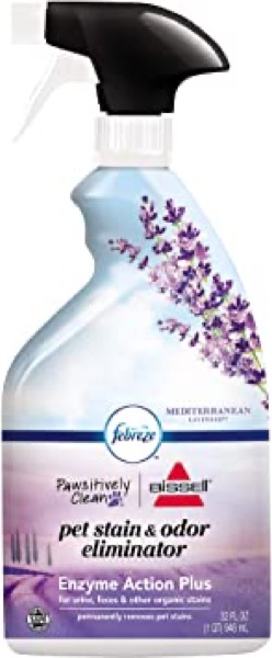 Bissell Pawsitively Clean with Febreze Pet Stain & Odor Eliminator Lavender