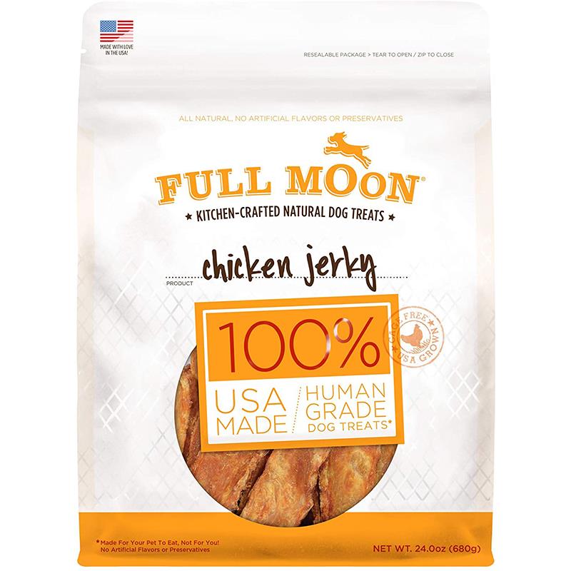 Full Moon Chicken Jerky Dog Treats 1 Pack