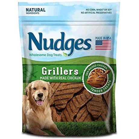 Nudges Chicken Grillers Wholesome Dog Treats 10 oz
