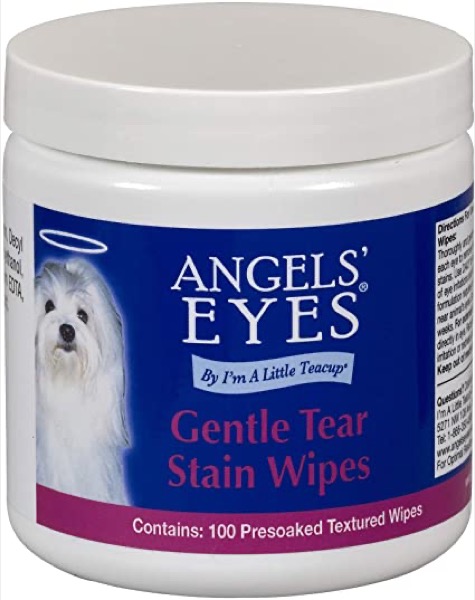 Angel's Eyes Gentle Tear 100 Presoaked Textured Stain Wipes