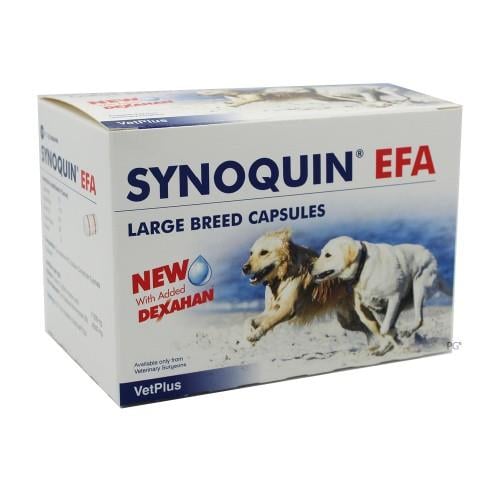 Synoquin EFA Capsules for Large Dogs Over 50 lbs (25 kg) - 120 Pack