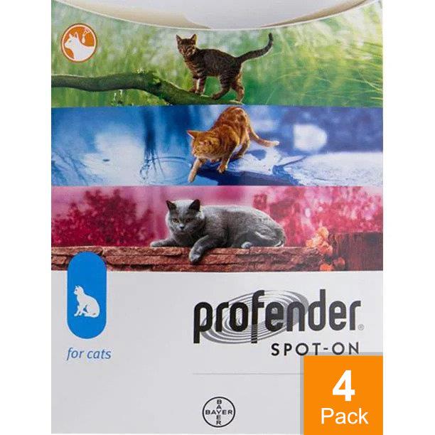 Profender Spot On Cats 11-17lbs (5-8kg) - 4 Application