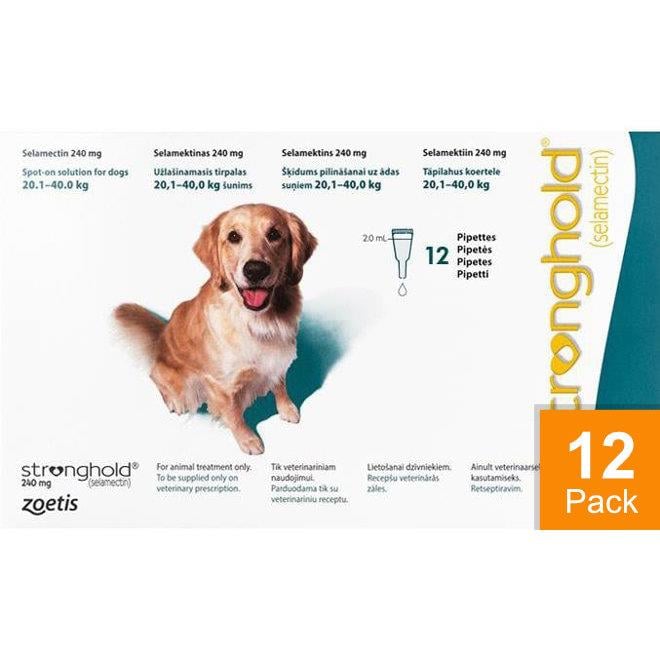 Stronghold Teal Dogs 44-88lbs (20-40kg) - 12 Pack