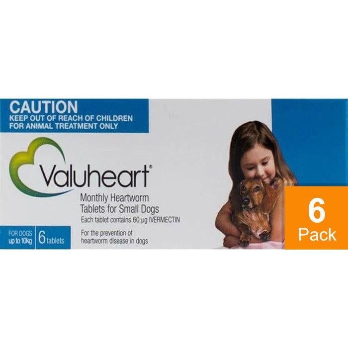 Valuheart Blue Dogs under 22 lbs (10 kg) - 6 Chewables