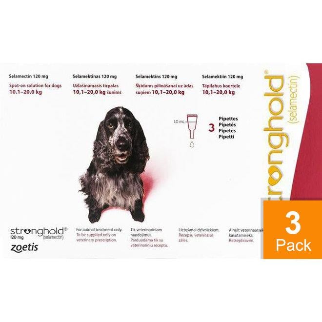 Stronghold Red Dogs 22-44lbs (10-20kg) - 3 Pack