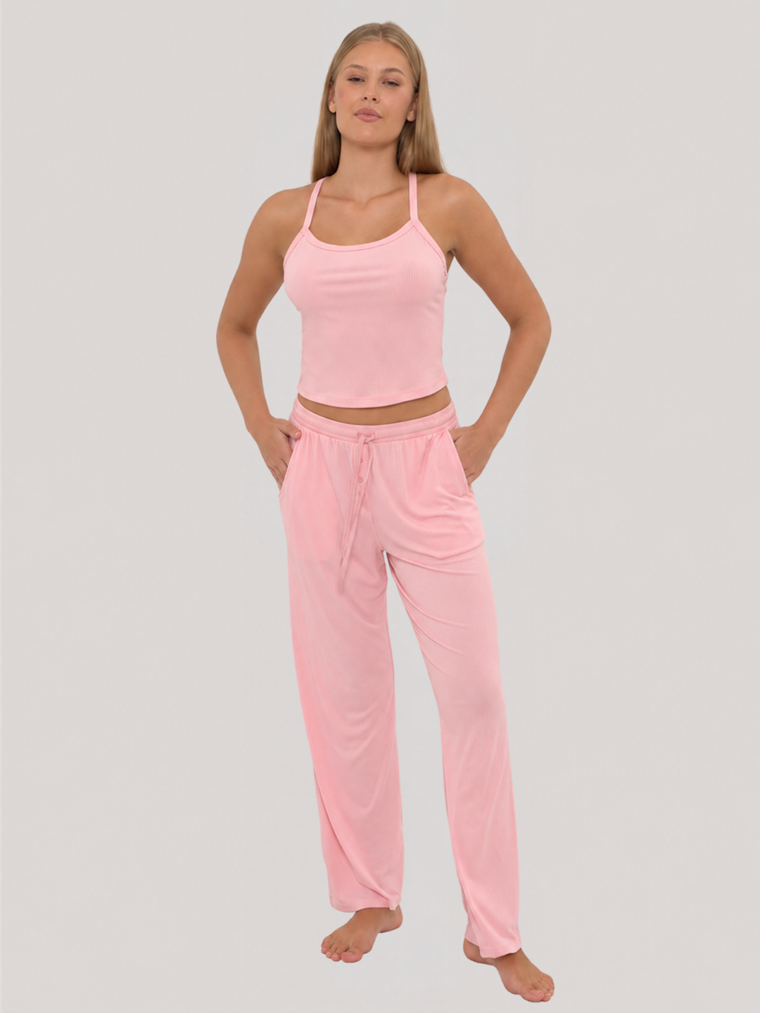 Bamboo Rib Lounge Pant