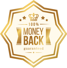 100% Money Back Quaranteed