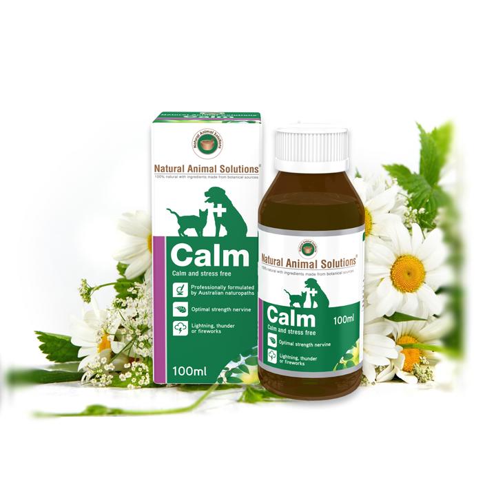 Natural Animal Solutions Calm Liquid Supplement For Pets Anxiety
