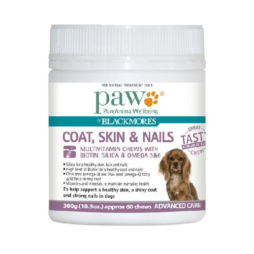 Blackmores PAW Coat, Skin & Nails Multivitamin Chews for Dogs