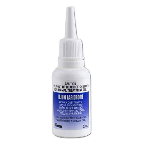 Ilium Ear Drops for Dogs & Cats
