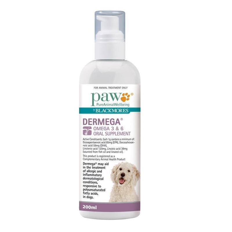 PAW Dermega Omega 3 & 6 Oral Supplement For Dogs